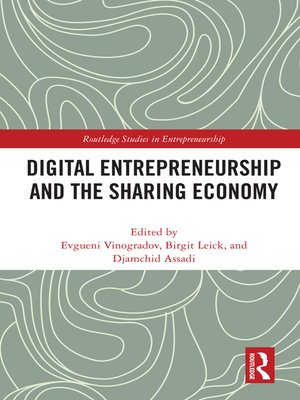 cover image of Digital Entrepreneurship and the Sharing Economy